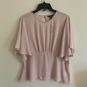 Blush express blouse. Brand new never worn. Large